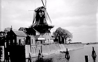 Moulin "De Eendracht" à Gorinchen - NL.  Démoli en 1916 !
