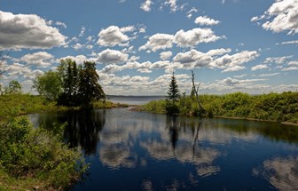 Les abords du lac St Jean - Canada