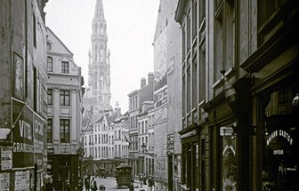 Bruxelles - Place du Marché aux Fromages - 1908