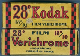 Kodak Verichrome 28° 18°/10 film