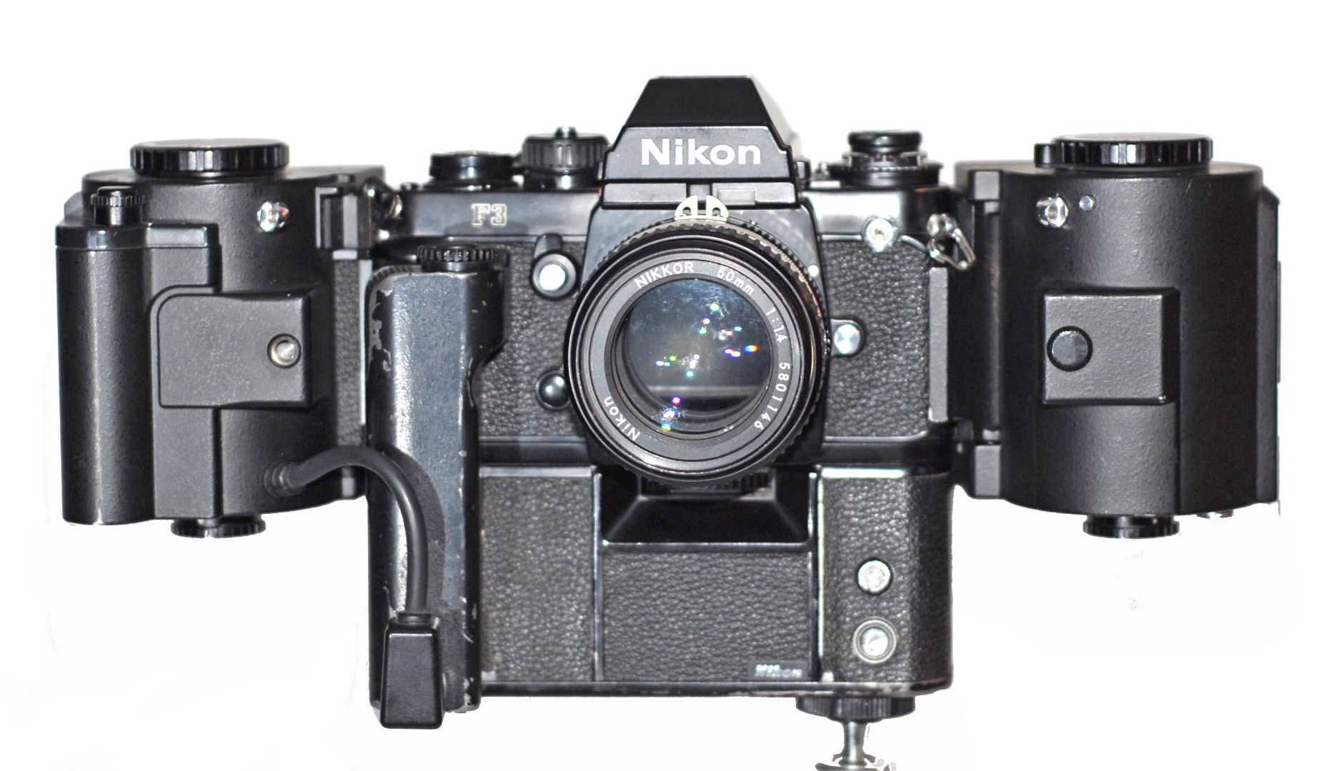 Nikon F3P+MD4(2台+MK1 +MR3+プロストAi50mmF1.8 Nikon F3P+MD4(2台+MK1 +MR3+プロストAi50mmF1.8 Nikon F3P+