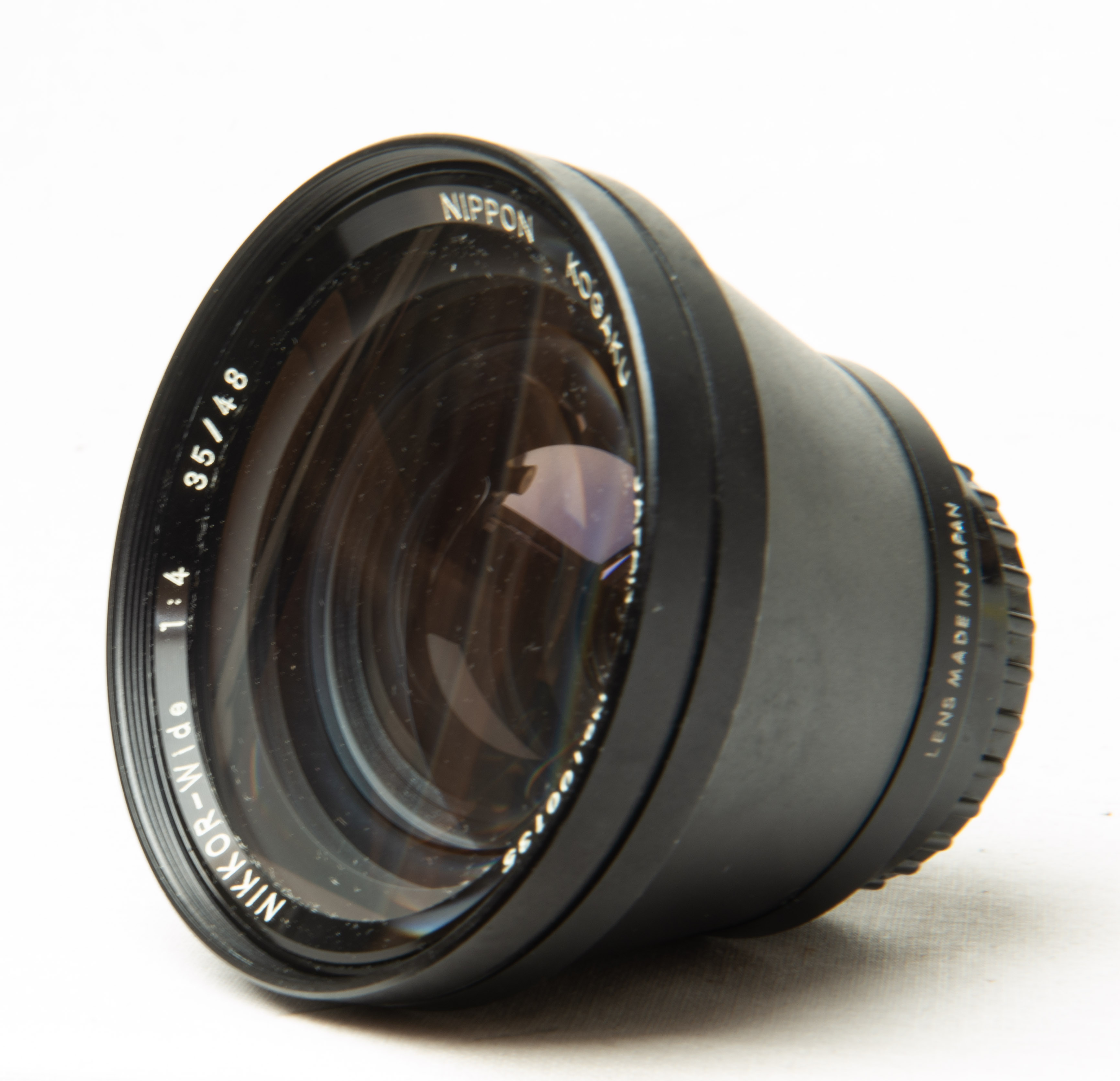 Nippon Kogaku Nikkor Wide  35 mm 4 complement