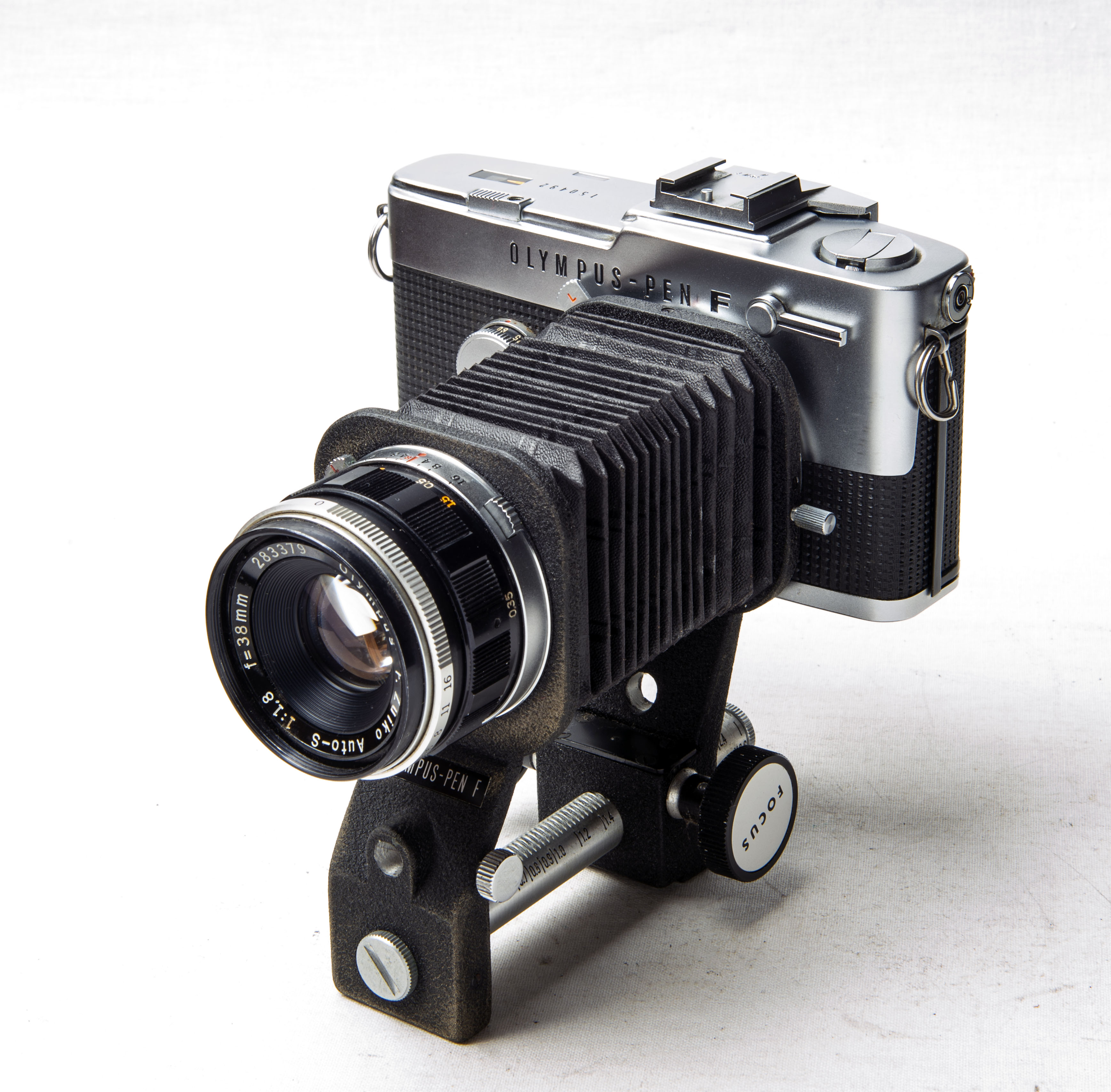 OLYMPUS PEN F-FT soufflet macro
